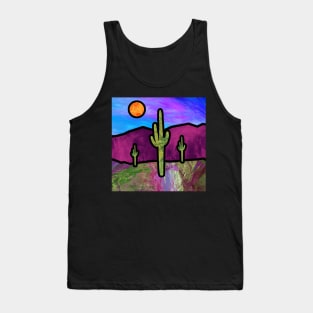 Desert Stained Glass Tank Top